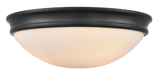 MILLENNIUM LIGHTING 3 LIGHT 14 IN. WIDE FLUSH MOUNT BOWL HEIRLOOM BRONZE MODEL #5225-HBZ
